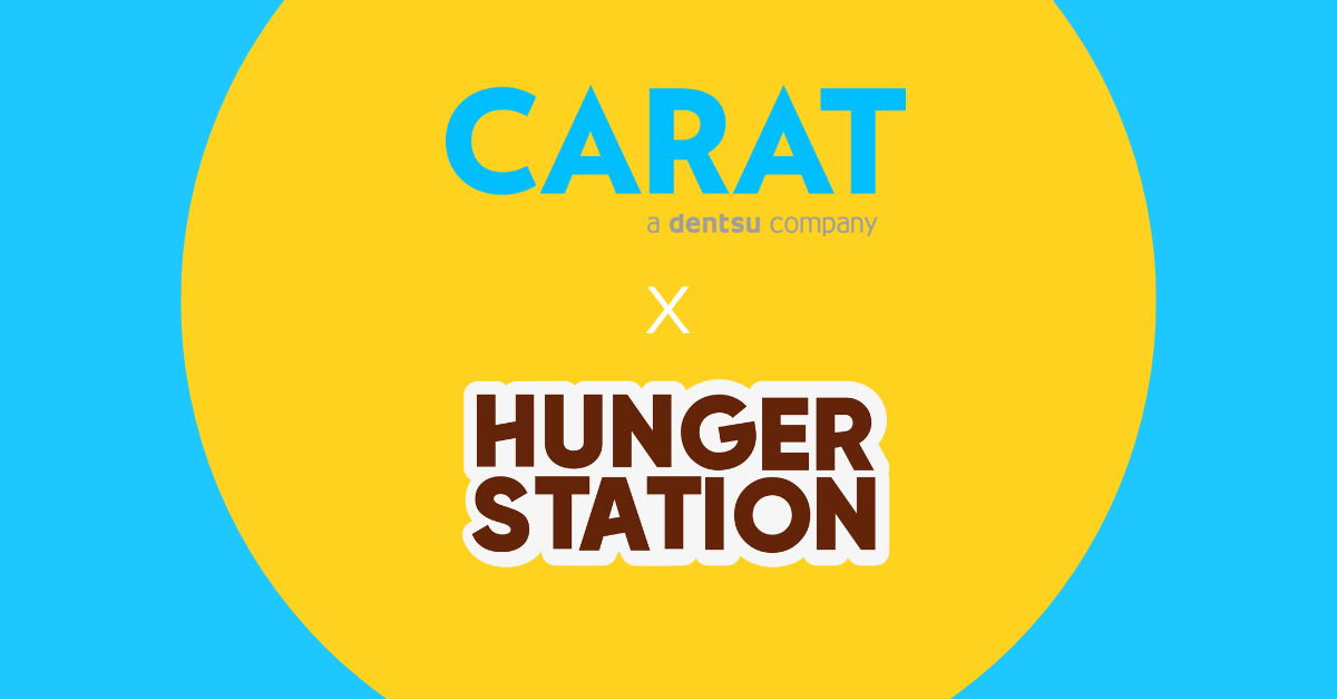 Carat Bags Hunger Station Media Account in KSA