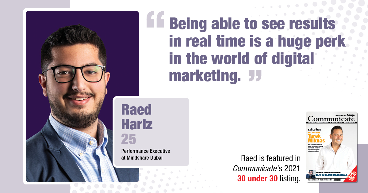Meet 30 Under 30 Nominee - Raed Hariz