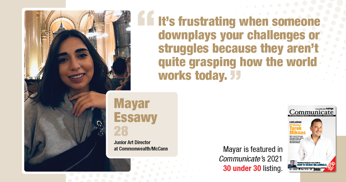 Meet 30 Under 30 Nominee -  Mayar Essawy