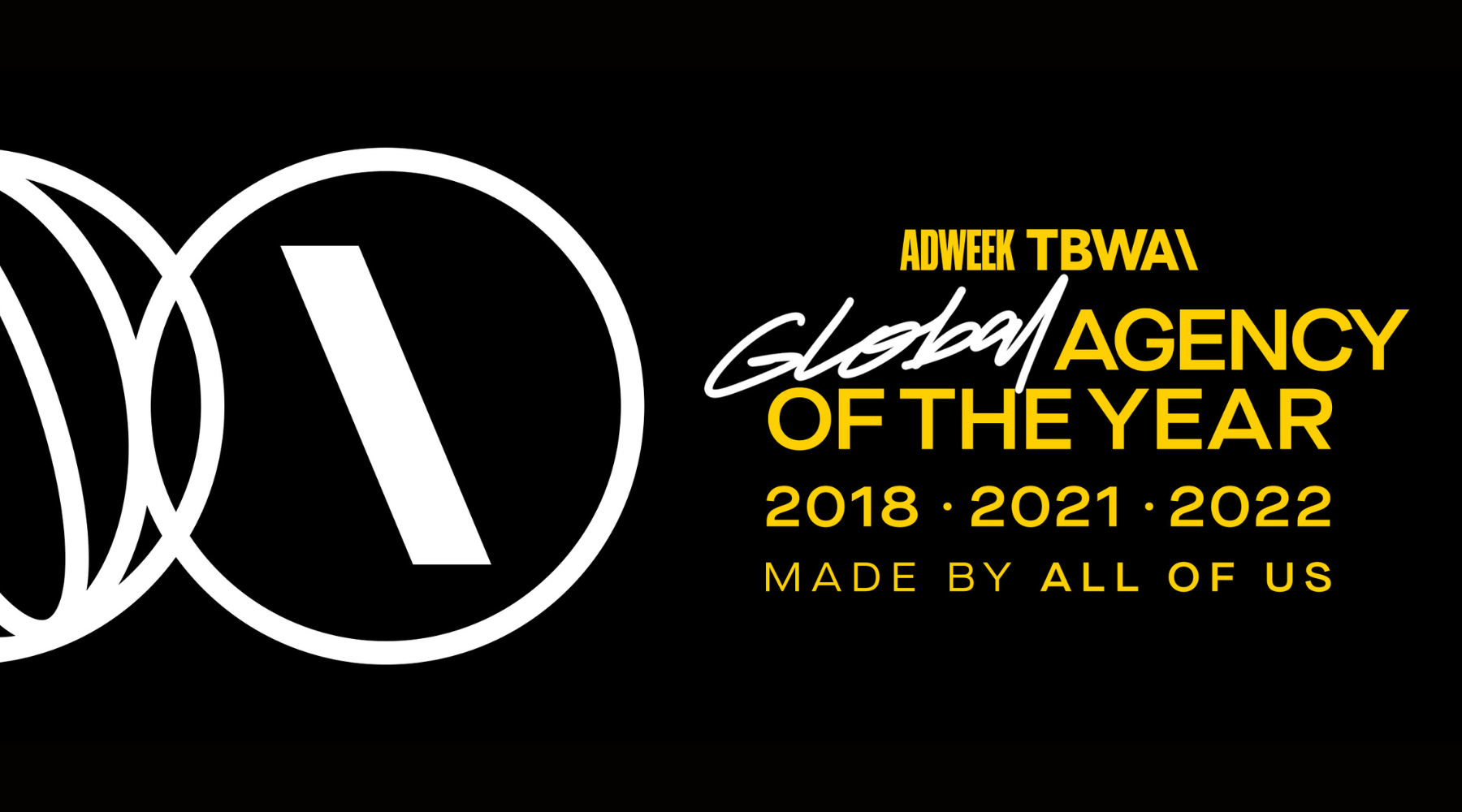 TBWA Recognized as Adweek's 2022 Global Agency of the Year for Second Year in a Row