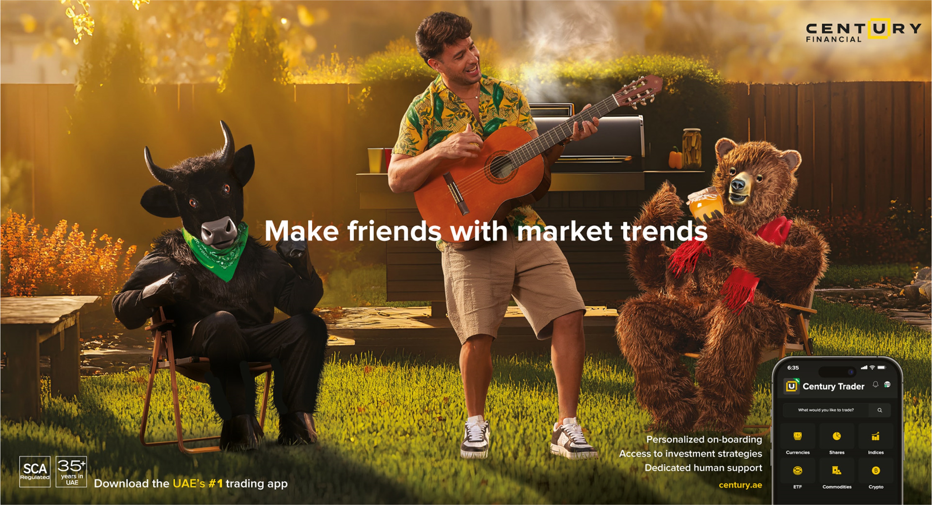 CENTURY FINANCIAL DEBUTS “MAKE FRIENDS WITH MARKET TRENDS