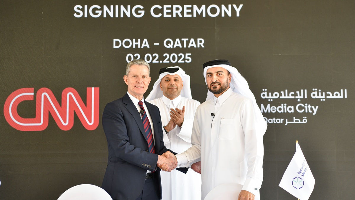 CNN TO EXPAND ITS MIDDLE EAST PRESENCE WITH NEW OPERATION IN QATAR MEDIA CITY