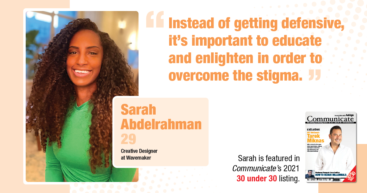 Meet 30 Under 30 Nominee -   Sarah Abdelrahman