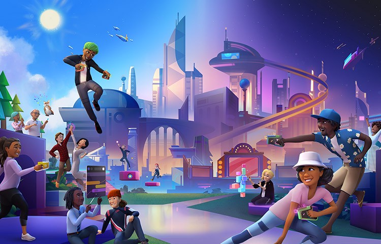 Life in the Metaverse: Work Hard, Play & Exercise Harder
