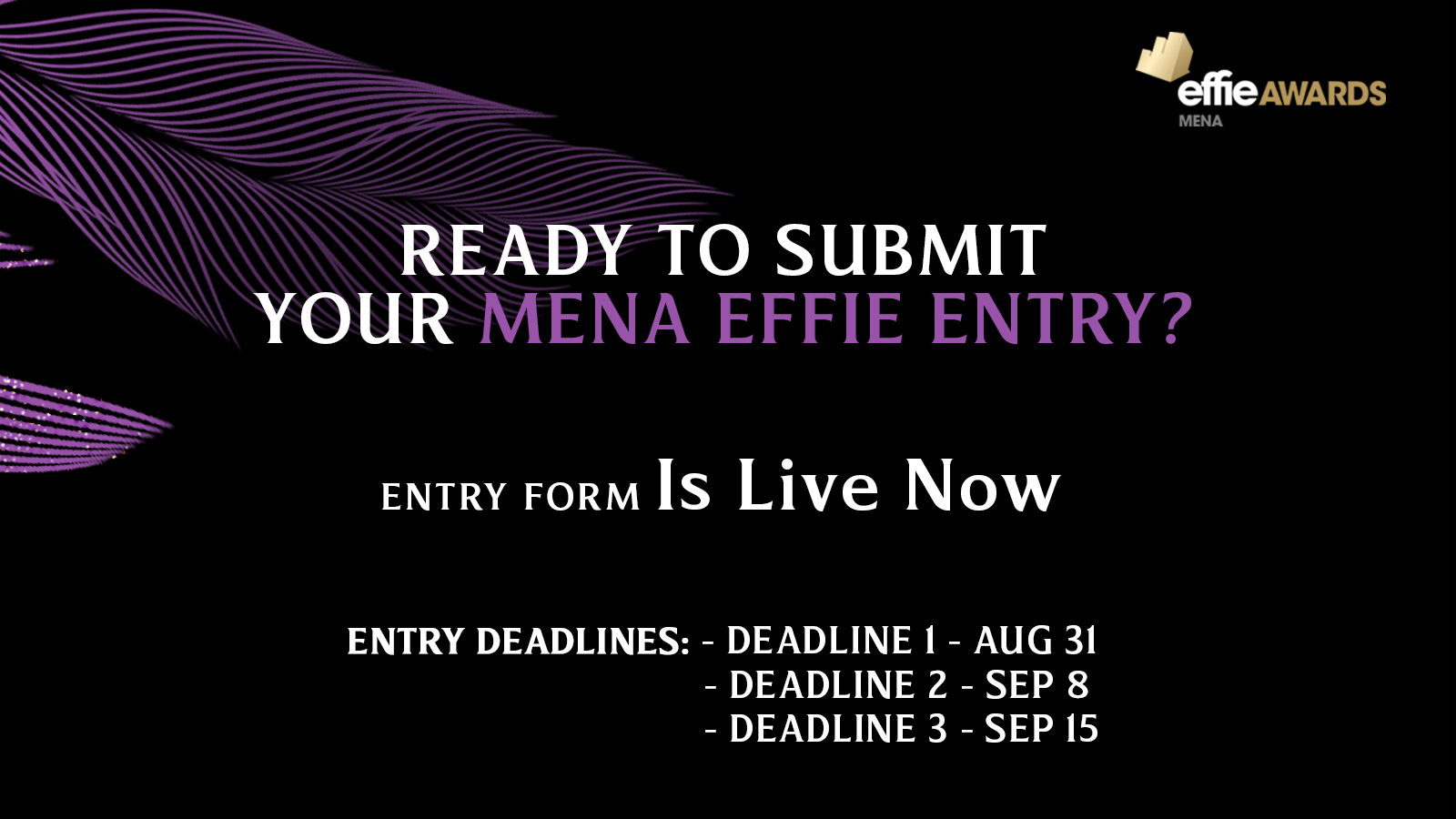 Countdown to MENA Effie Awards 13th Edition Begins