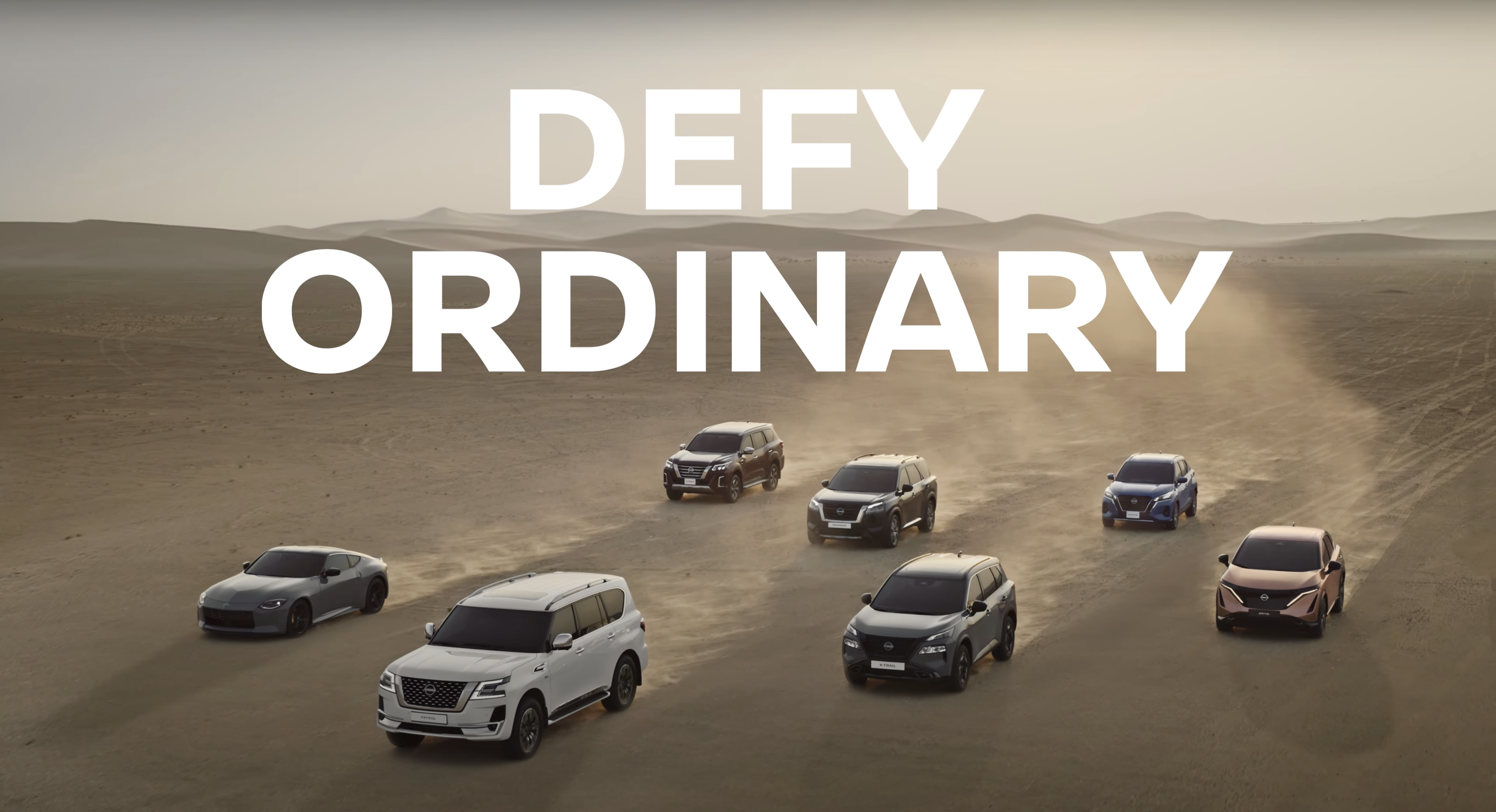 Nissan Middle East Launches First-Ever Brand Campaign: “Defy Ordinary”