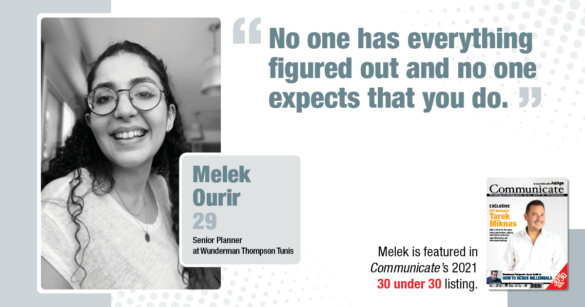 Meet 30 Under 30 Nominee -   Melek Ourir