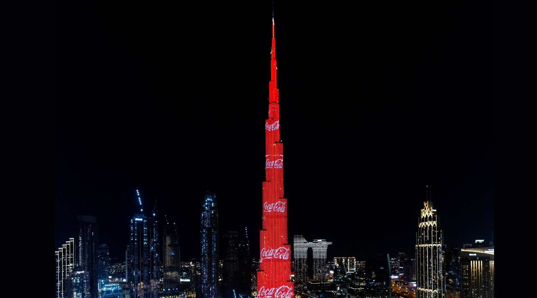 Coca-Cola Lights up Burj Khalifa to Introduce New Global Brand Philosophy & Identity in the MENA