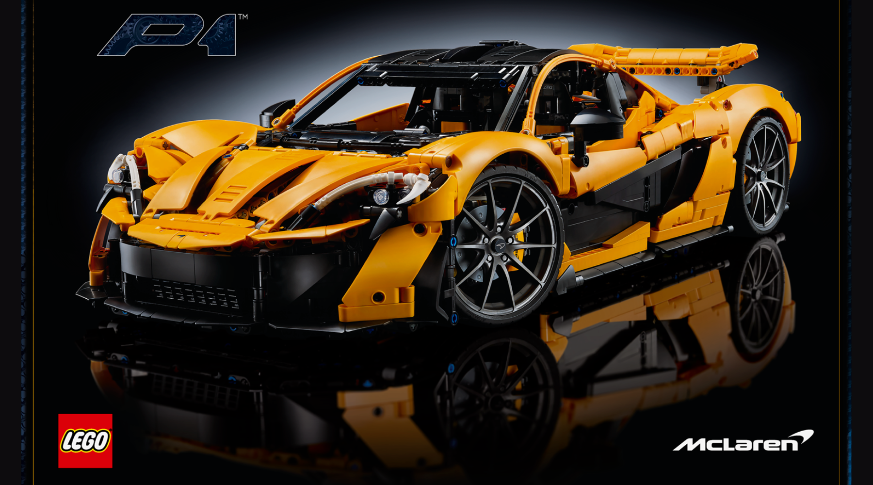 McLaren & Lego Join Forces to Unveil the First-Ever LEGO Model of the McLaren P1
