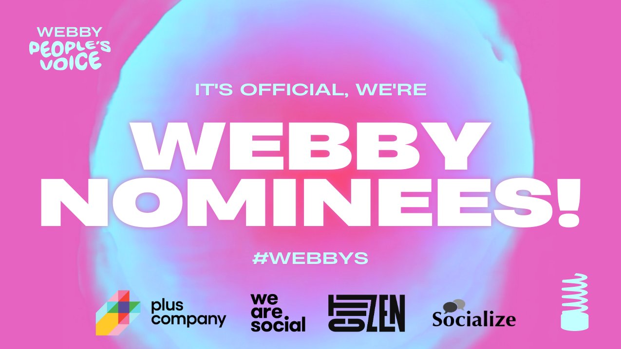 Socialize Becomes Only UAE Agency to Scoop a Webby for Plus Company's ‘PlusConnect’