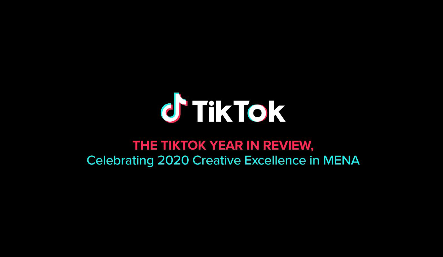 The TikTok Year in Review, Celebrating 2020 Creative Excellence in MENA