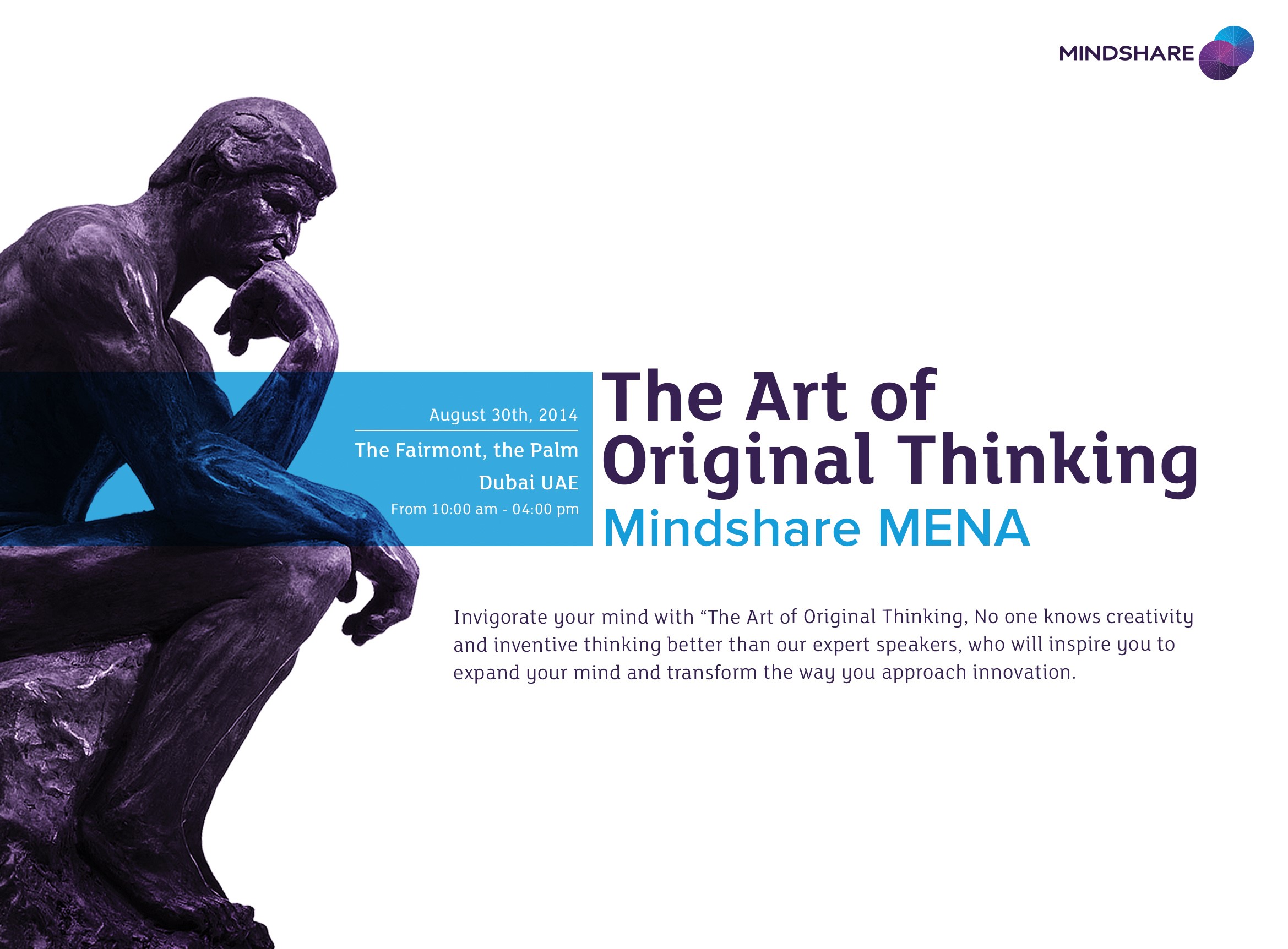 Mindshare’s “The Art of Original Thinking” comes to Dubai