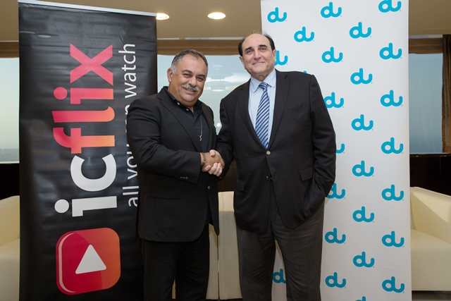 du and icflix collaborate to bring TV to mobile