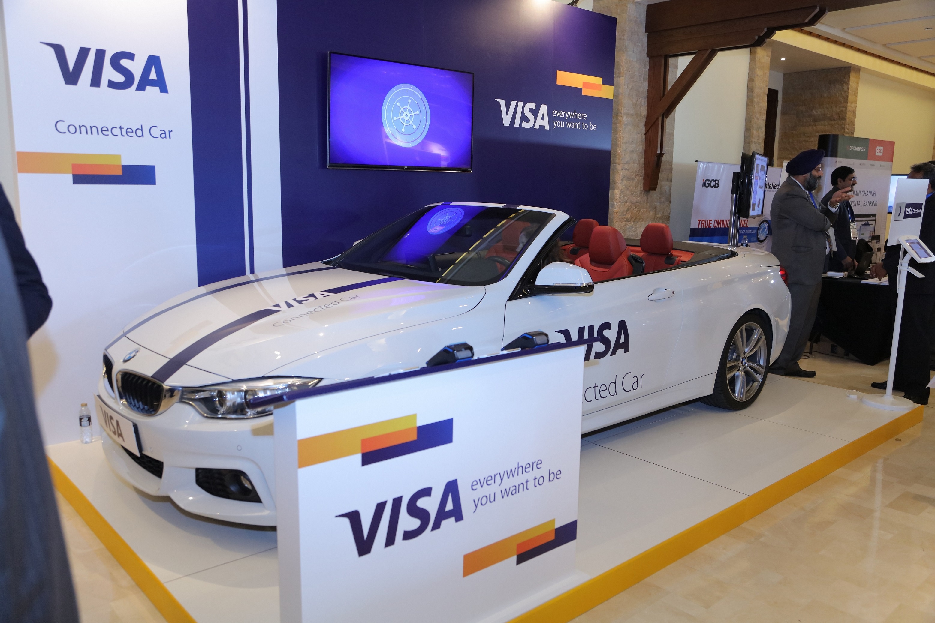 Visa showcases the future of the connected car commerce