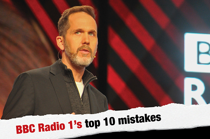 BBC Radio 1’s top 10 mistakes