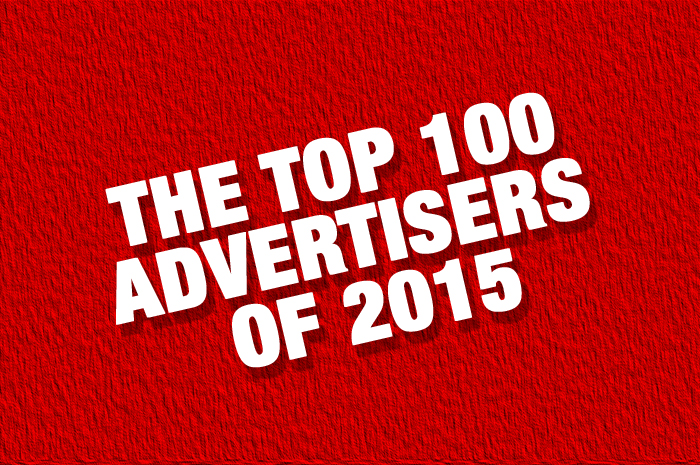 Top 100 advertisers of 2015
