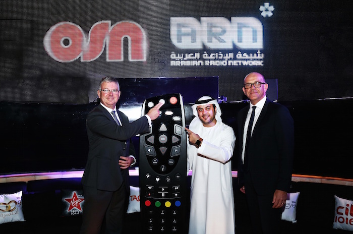 ARN’s radio brands now on OSN channels