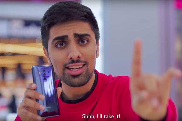 This influencer advert by Huawei is making people cringe