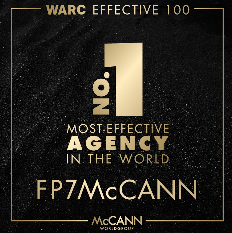 FP7 McCANN Named World’s Most Effective Agency By WARC