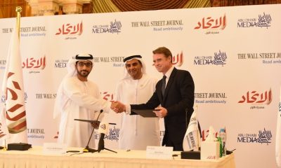 Aletihad and WSJ agreement ceremony