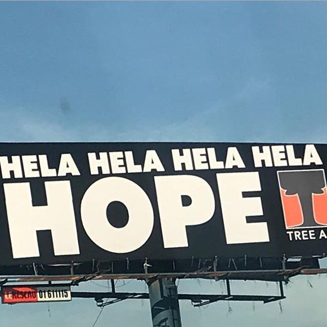 Hela hope Tree Ad